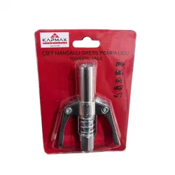 KAPMAX ÇİFT MANDALLI GRES POMPA UCU KP-1164