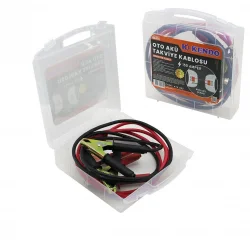 KENDO KTK-302 ( 150 AMPER ) OTO AKÜ TAKVİYE KABLOSU ( 1.85MT ) ( ŞEFFAF PLASTİK ÇANTALI )*12