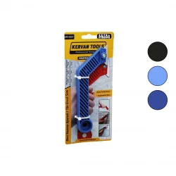 KERVAN TOOLS KRV-0551 DERZ KAZIYICI ( ÇİFT &TESTERE AĞIZLI & 2MM ) ( ASKILIK DELİKLİ PLASTİK ( L )*300