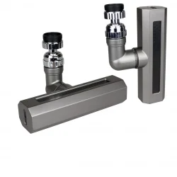 KINETEX KTX-3288 ( SİYAH ) ( GENİŞ & ŞELALE ) ( 4 FONKSİYONLU  & 360° OYNAR BAŞLIK ) PERLATÖR MUSLUK UCU*100