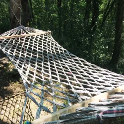 KRT-1020 ( LÜKS  ( KOLON RENKLİ İP ) HAMAK ( ÇİFT KİŞİLİK ) ( TAŞIMA KAPASİTE: 250KG )*5=K