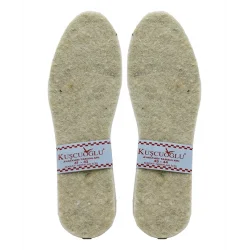 KUŞCUOĞLU KÇ-300-27007 ( DİKİŞSİZ ) ( BEYAZ & EVA & ERKEK ) YÜN KEÇE ( 41-42-- 43-44)*12X63