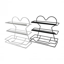 LALEZAR LZR-527 ( 2IN1 ) ( SİYAH & KROM ) KALPLİ FOLYOLUK VE STREÇLİK METAL*10