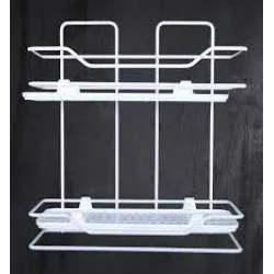 LALEZAR LZR-628 ZAMBAK 2Lİ RAF SİYAH BEYAZ*10