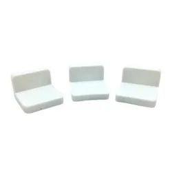 MADE (DDAE1) PLASTİK DOLAP ASKI ELEMANI BEYAZ*25X10