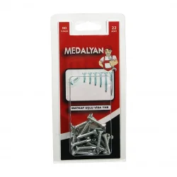 MEDALYAN DL-09 ( 3.9X22 ) MATKAP UÇLU VİDA YHB ( 22PCS )*12X10