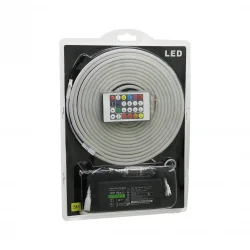 NEON LED SDR-LED-105 ( 5MT ) ( KUMANDALI & ADAPTÖRLÜ ) ( NEON ) ŞERİT LED ( 12V )*25