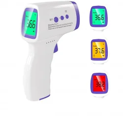 NURSEMED AD-801 HS-257 ATEŞ ÖLÇER (TABANCA MODEL) DİJİTAL ATEŞ ÖLÇER & DERECE (TEMASSIZ) (16 HAFIZA & PİLLİ) (BRKT-250018)*100