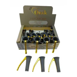 ORAK KOD-400 ( GOLD KOLLU & SİYAH HUNİ ) ( METAL ) CEVİZ & FINDIK KIRACAK*24X5
