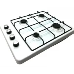 OREVO OR-204 ( 4LÜ ) ( N.G & DOĞALGAZLI & BEYAZ ) EMAYE SET ÜSTÜ OCAK*1