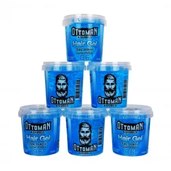 OTTOMAN KASIRGA ( 150ML ) ( MAVİ ) ( ISLAK SERT ) SAÇ JÖLESİ*6X16
