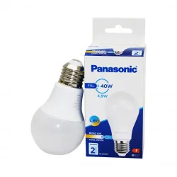 PANASONİC ( BEYAZ ) ( E27 ) ( 4.9W=43W ) LED AMPUL ( COOL WHİTE ) ( 515LM )*20X5