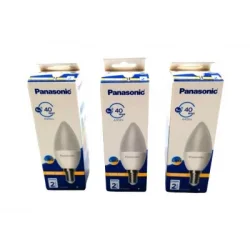 PANASONİC ( SARI ) ( E14 ) ( 4.9W ) LED AMPUL ( WARM WHİTE ) ( 2700K )*20X5