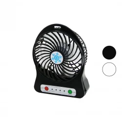PORTABLE FAN DEMPOWER DP-590 ( MİNİ FAN ) ( USB ŞARJLI ) MASA ÜSTÜ ( MİNİ VANTİLATÖR ) ( 3 KADEME HIZ ) ( ÇAP:10.2CM & Y: 13.8CM )*100