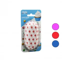 QLUX L-00167 ( ELİPS & GENİŞ ) ( KARTELA ) ( KAĞIT ) KEK KAPSÜLÜ*60