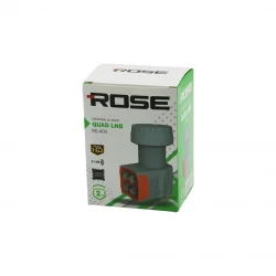ROSE RLE-400 ( 4LÜ ) UYDU ( LNB ) UNIVERSAL QUAD ( FULL HD & 3D & 0.1DB )*100