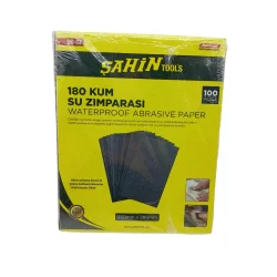 ŞAHİN TOOLS ŞHT-132 ( 180 KUM ) KAĞIT SU ZIMPARASI ( 230X280MM )*100X10