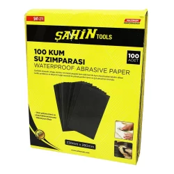 ŞAHİN TOOLS ŞHT-211 ( 100 KUM ) KAĞIT SU ZIMPARASI ( 230X280MM )*100X10