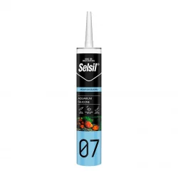SELSİL-2449 07 ( ŞEFFAF & AKVARYUM ) SİLİKONU 280ML*25=K