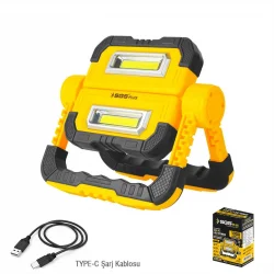 SGS ŞARJLI LED ÇALIŞMA LAMBASI-POWER BANK 1000 LÜMEN 3.7 VOLT/ 5000 mAh SGS5057