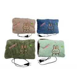 SHS RABBIT (FY-500W) DMR-4723 ( FİŞLİ & ŞARJLI ) SICAK SU TORBASI (POLAR & KADİFE KUMAŞ &HAYVAN NAKIŞLI )*100