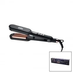 SİNBO SHD-1707 (DİJİTAL) SAÇ ŞEKİLLENDİRME CİHAZI (38X90MM SERAMİK KAPLAMA) (360° KABLO=1.8MT) (LCD SIC.AYAR=140-220℃)*12