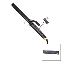 SİNBO SHD-1711 (180X25MM) (DİJİTAL) SAÇ ŞEKİLLENDİRİCİ MAKİNE (SERAMİK KAPLAMA) (100-210℃) (360° KABLO=1.8MT)*12