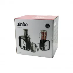 SİNBO SJ-3195 KATI MEYVE & SEBZE SIKACAK BLENDER SET ( 600W) ( 1000ML MEYVE SUYU HAZNESİ ) ( 2N1 )*1