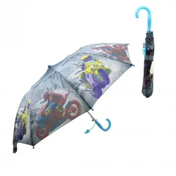 SKYBELT SKY-12 ( CHERY & DÜDÜKLÜ ) ( 8 TELLİ ) ERKEK ÇOCUK DESENLİ ŞEMSİYESİ*12X5