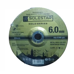 SOLESTAR TAŞLAMA-180*6.0*22 MM STR-2028*5X