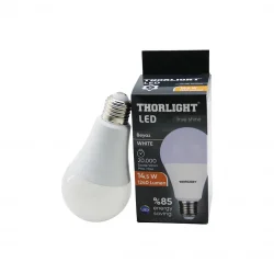 THORLIGHT T-15B ( 14.5W ) ( E27 ) ( BEYAZ ) LED AMPUL ( 1240 LUMEN & 2835 SMD LED & 6500K & 20.000 SAAT ÖMÜR )*10X6