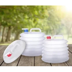 TİTİZ TP-645 ( FDA ) AKORDİYON MUSLUKLU KATLANIR SU BİDONU 10 LT*12