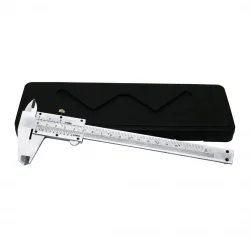 VERNIER CALIPER LRD-23 ( 0-150MM ) LRD-71 ( METAL ) MEKANİK KUMPAS ÖLÇÜ ALETİ ( PLASTİK KUTULU )*50