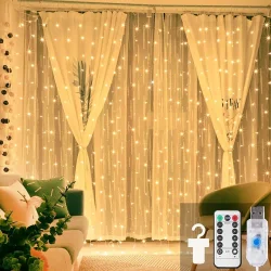 WINNBOSS EKL-11 ( BEYAZ ) ( USB ) ( 3X3 MT & 200 LED ) PERİ LED DEKOR LAMBA*100