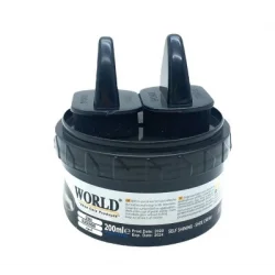 WORLD ( 200ML.) ( SİYAH BLACK ) AYAKKABI BOYASI*12X8