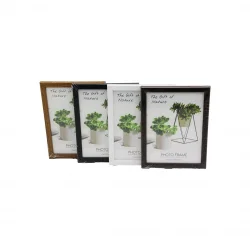 YAKUT-13017 ( 6X8 & 10X20CM ) ( İNCE & TEK RENK ÇERÇEVE ) AHŞAP RESİM ÇERÇEVESİ*48=K