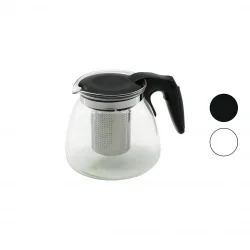 YAKUT-8882 ( 900ML ) ( CAM ) DEMLİK ( ÇELİK SÜZGEÇLİ & PLASTİK KULP & KAPAK & KROM ÇERÇEVE )*36