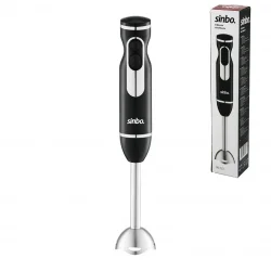 YENİİ SİNBO SHB-7513 ( SİYAH - GÜMÜŞ ) EL BLENDER (BUZ KIRICI)*12