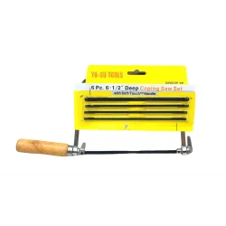 YU-SU TOOLS SAWCOP-6P ( 6PCS ) KIL TESTERE SETİ AHŞAP SAP*5X24
