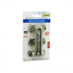 YUMA EK-200 -702 ( KROM ) ÇELİK KAPI EMNİYET KELEPÇE*60