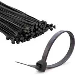 ZENİT CIRT KELEPÇE 3,6*250 MM SİYAH 100 ADET