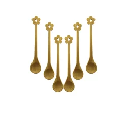 ZHU ZHİ YUAN DMR-8464 ( 6 PCS ) ( MİNİ ) ( BAMBU AHŞAP KAŞIK ) ( 14.5CM )*500
