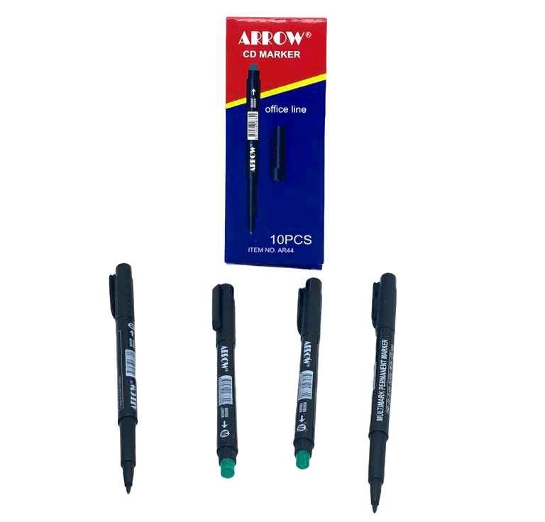 ARROW ( SİYAH ) CD MARKER KALEMİ*10X12