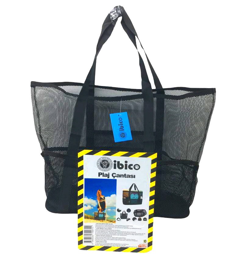İBİCO PLAJ ÇANTASI FİLELİ*12