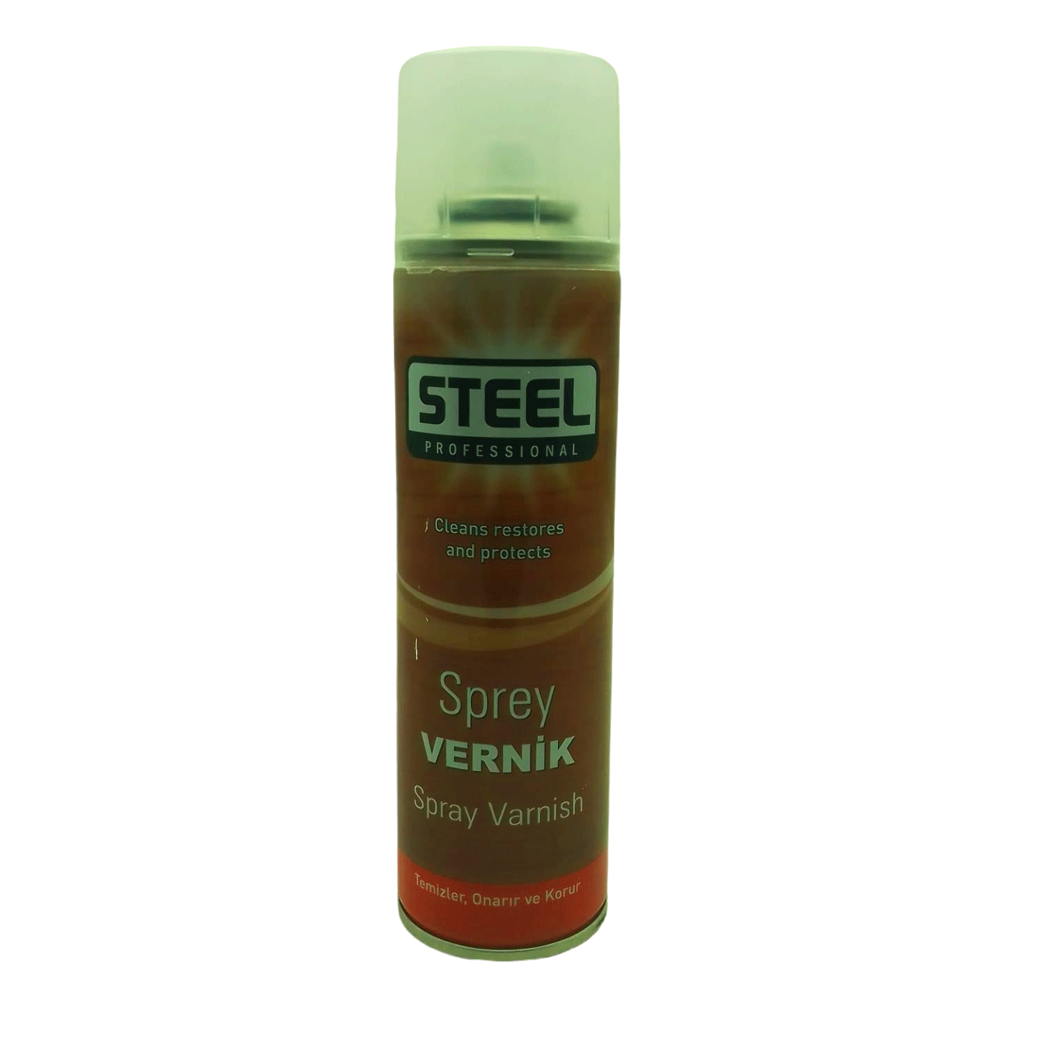 STEEL CK-5067 VERNİK SPREY ( 200ML ) ( TEMİZLER & ONARIR & KORUR ) ( AHŞAP- METAL- POLYESTER- SERAMİK- TAŞ )*12X8