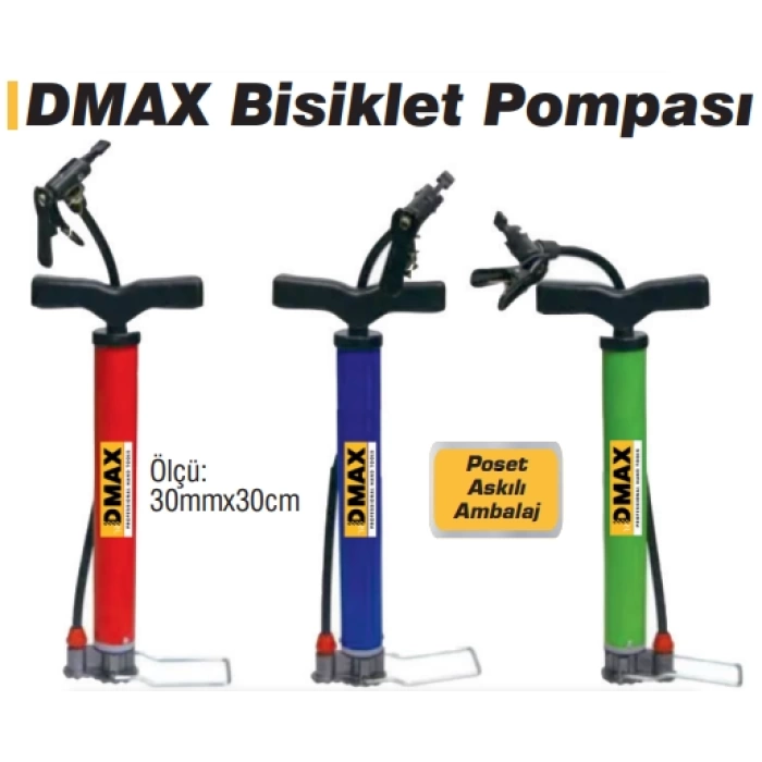 Dmax Bisiklet Pompası 30x30 cm DMX4582