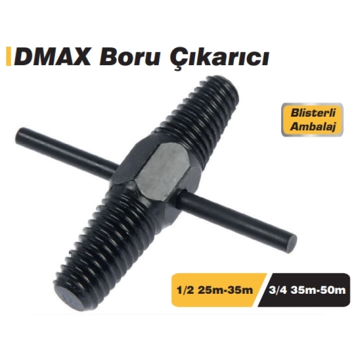 Dmax Boru Çıkarıcı 1/2 -3/4 DMX4576