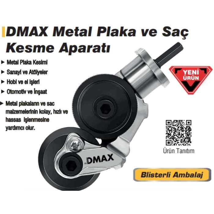 Dmax Metal Plaka ve Saç Kesme Aparatı DMX4689