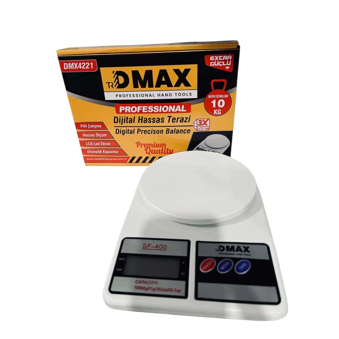 Dmax Hassas Masa Terazisi 10 KG DMX4221