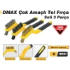 Dmax Çok Amaçlı Tel Fırça Seti 3 Parça 8 Inch DMX4681